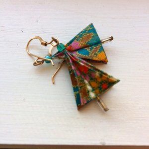 Origami Tree Earrings